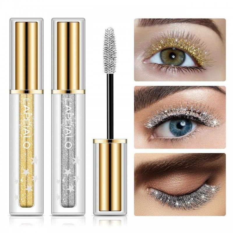 ریمل شاین دار طلایی و سفید